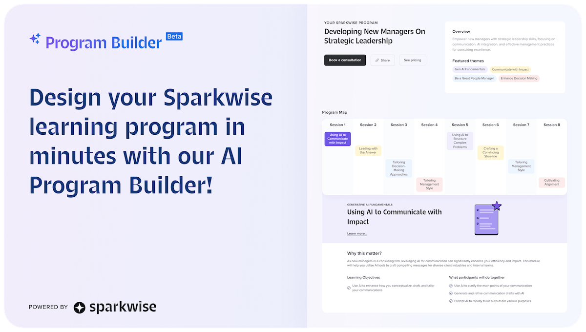Sparkwise Program Builder
